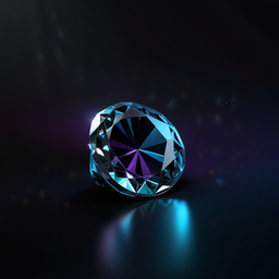 Neon Diamond Run Luckleopard
